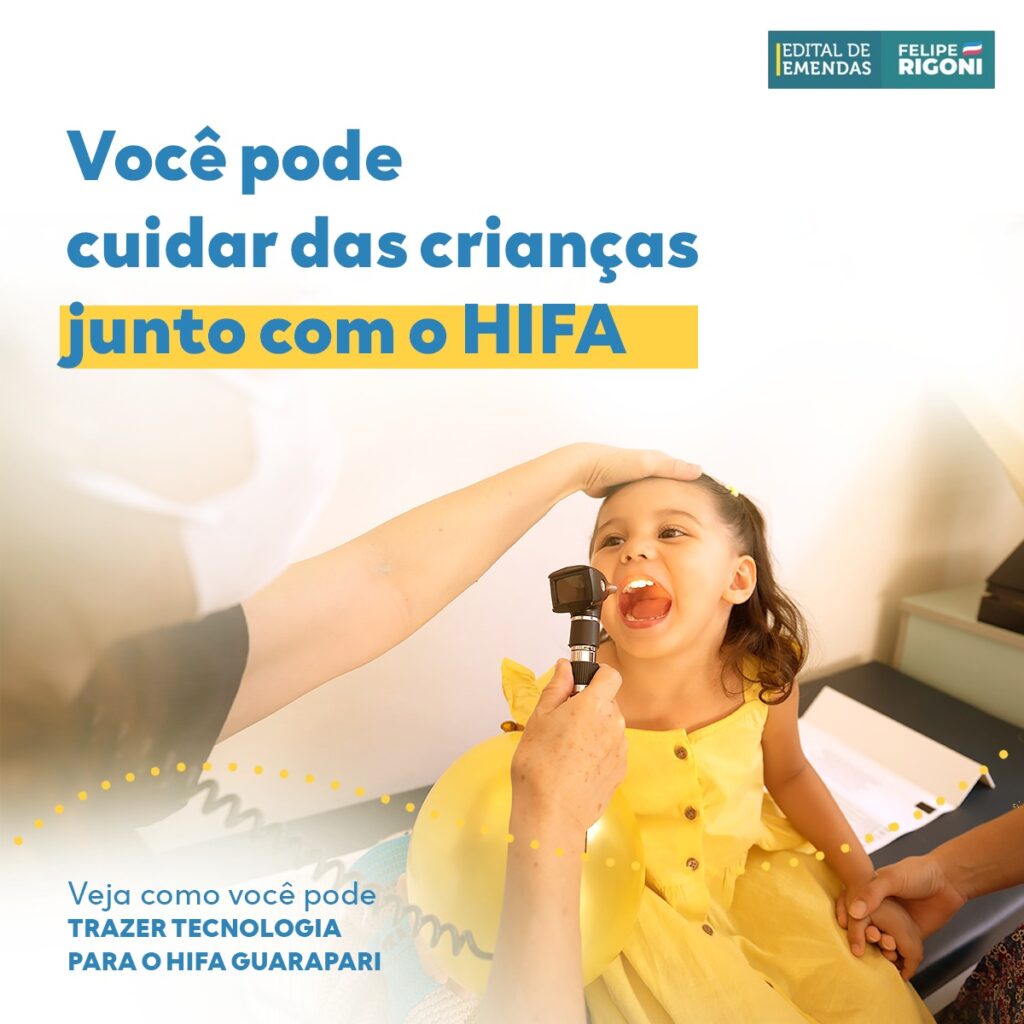 Votação popular pode garantir ao HIFA Guarapari recursos para compra de novos equipamentos