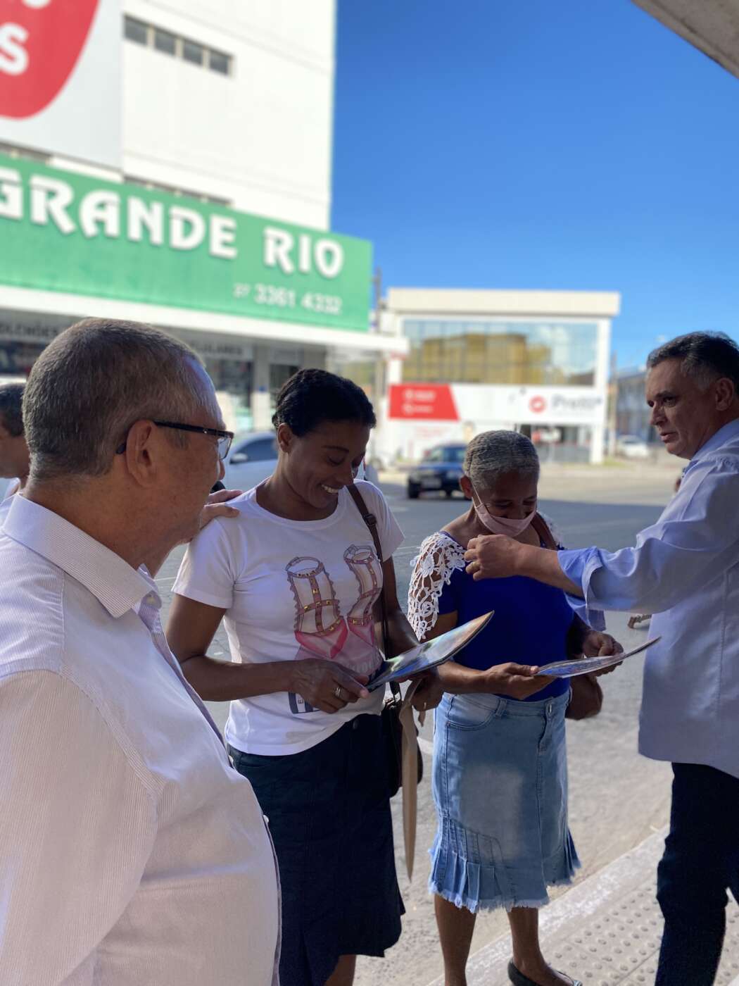Pré-candidato ao governo do ES, Audifax Barcelos (Rede) participa de caminhada em Guarapari