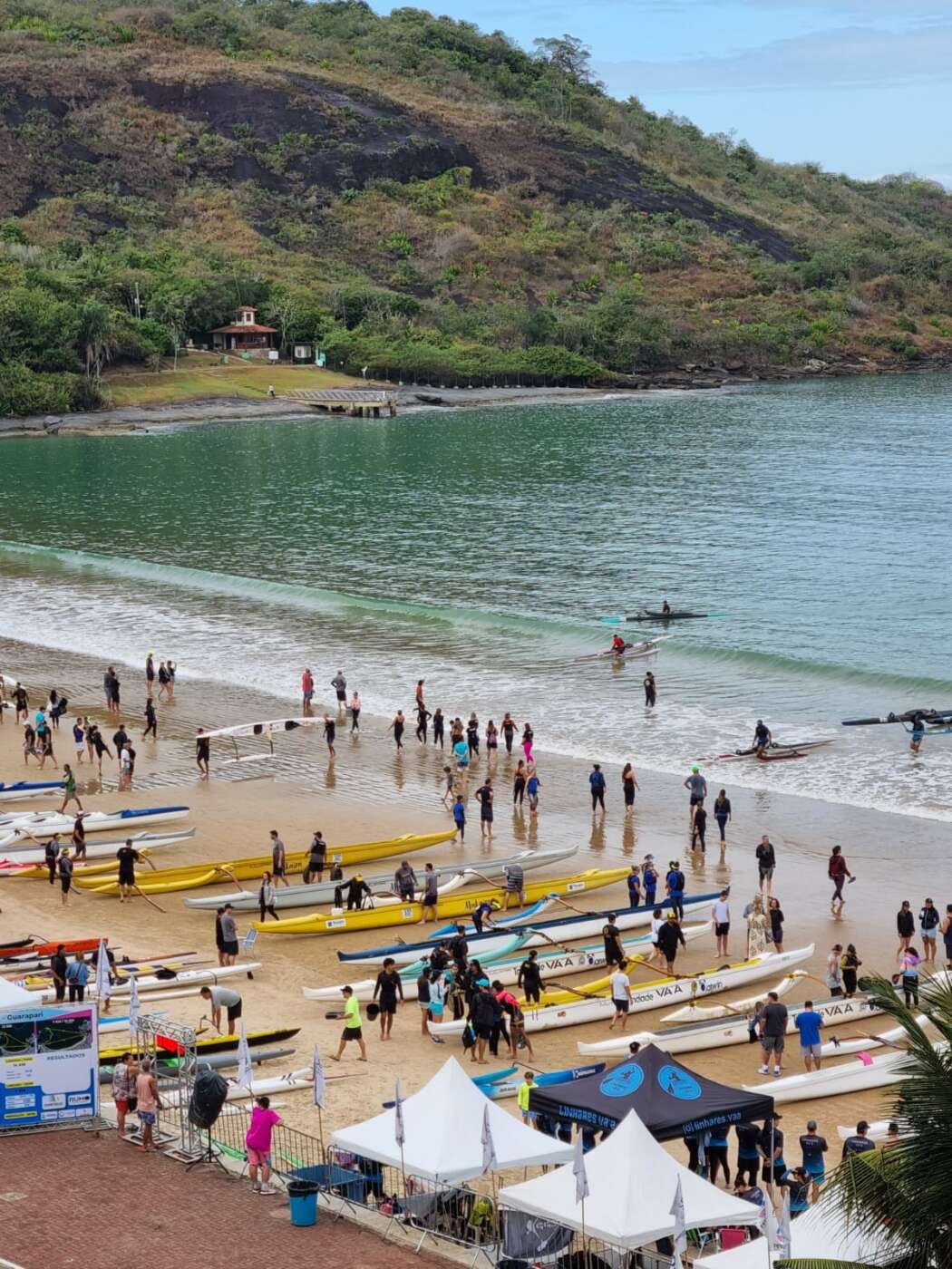 Guarapari recebe 2ª etapa do estadual de Canoa Havaiana