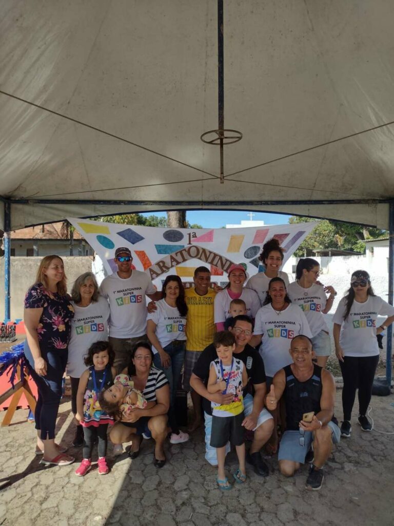 'Maratoninha Infantil': programação esportiva diverte crianças no bairro Lameirão, em Guarapari