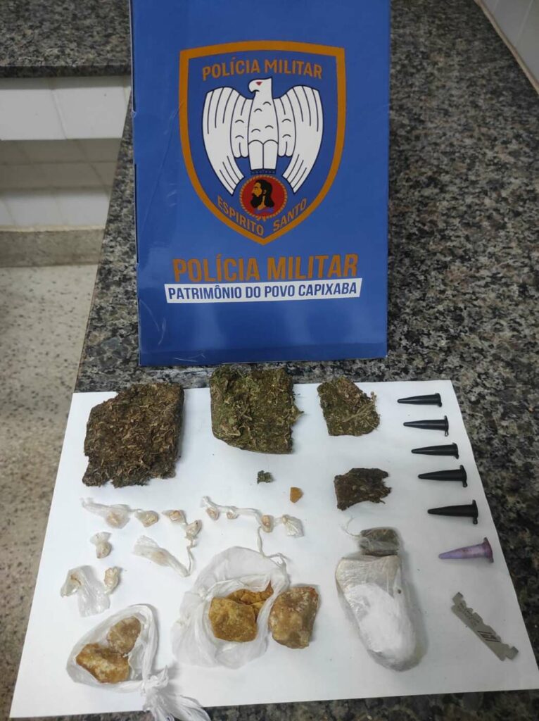 Polícia Militar apreende grande quantidade de drogas no final de semana em Guarapari