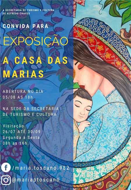 Alfredo Chaves recebe vernissage da exposição “As Marias”