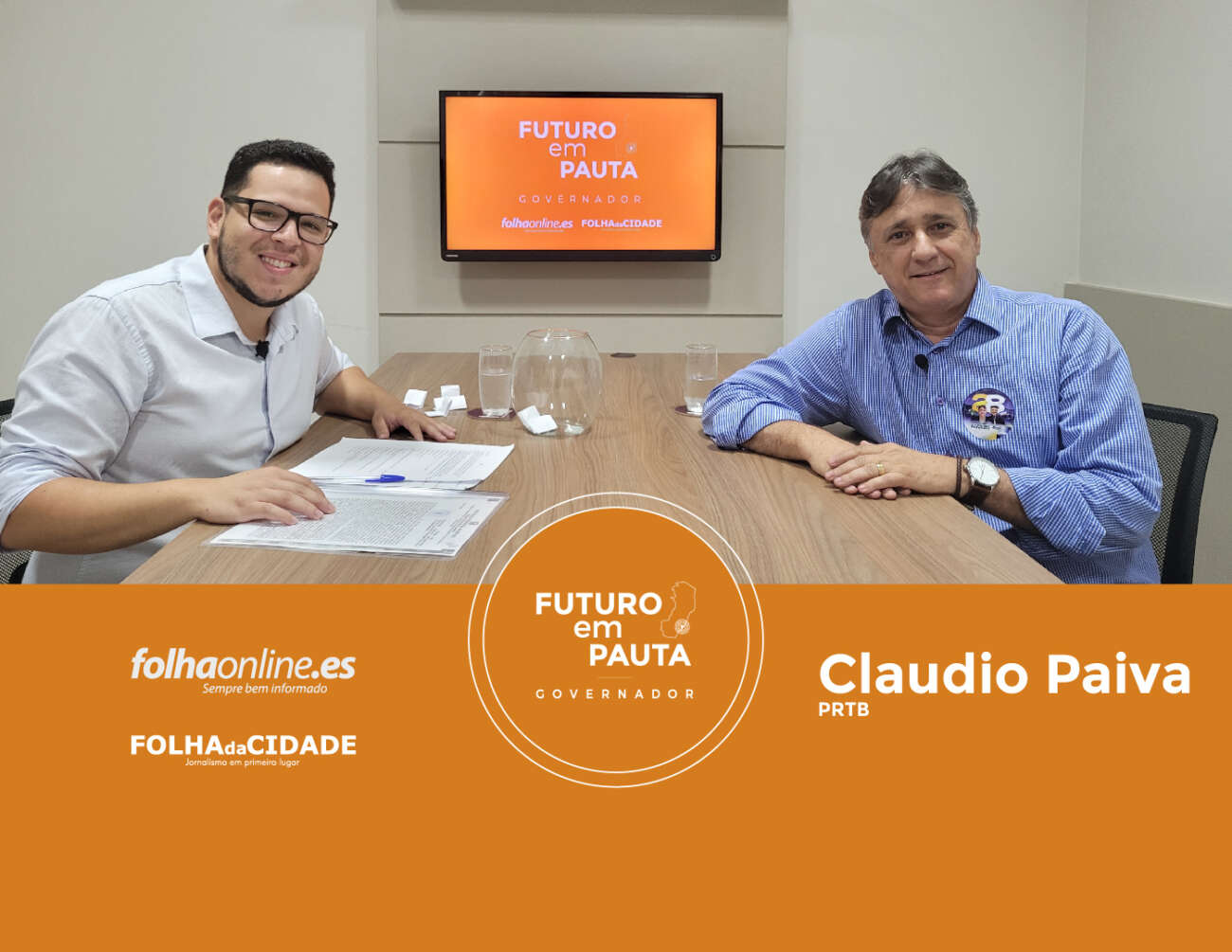 Entrevista: Claudio Paiva (PRTB) – Futuro em Pauta – Governador