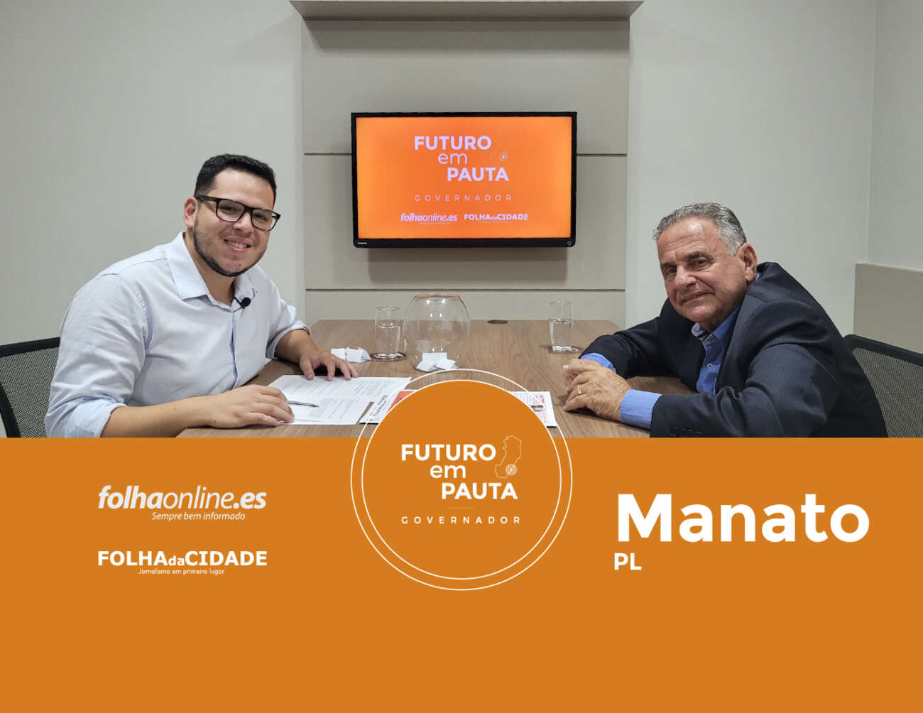 Entrevista: Manato (PL) – Futuro em Pauta – Governador