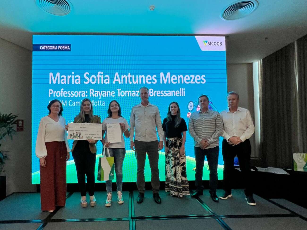 Sicoob premia alunos da região com o Concurso Cultural ‘Cooperar para Transformar’