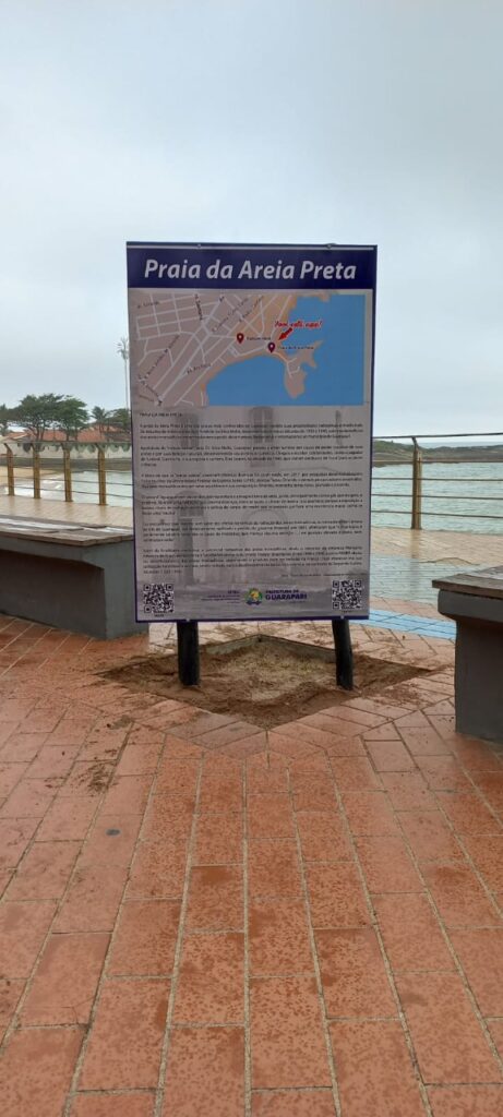 Prefeitura instala placas com informações turísticas, em pontos históricos e culturais de Guarapari