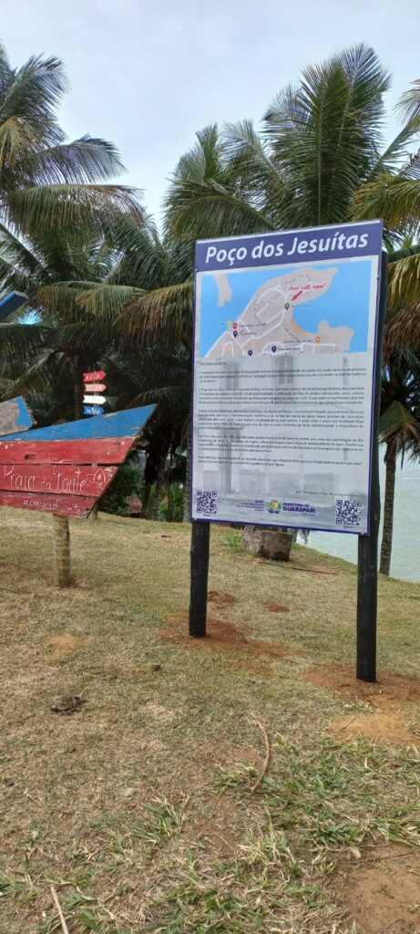 Prefeitura instala placas com informações turísticas, em pontos históricos e culturais de Guarapari