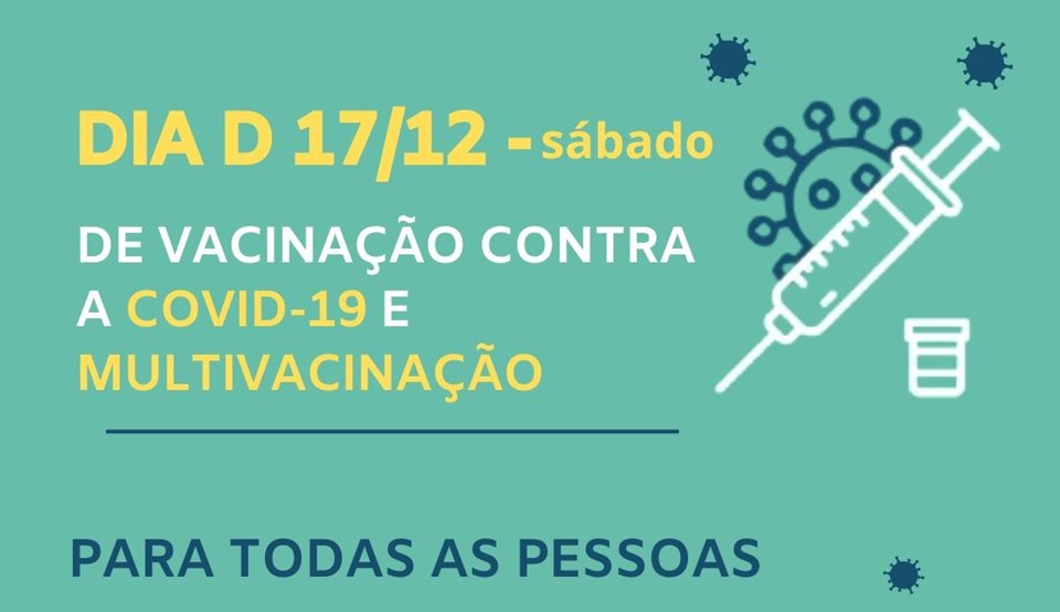 Dia D de vacinação contra Covid-19 acontece nesse sábado (17) no Espírito Santo