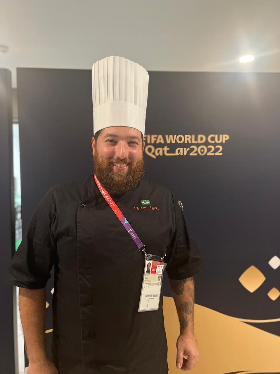 Chef de Guarapari ganha prêmio da FIFA de melhor da Copa do Mundo 2022