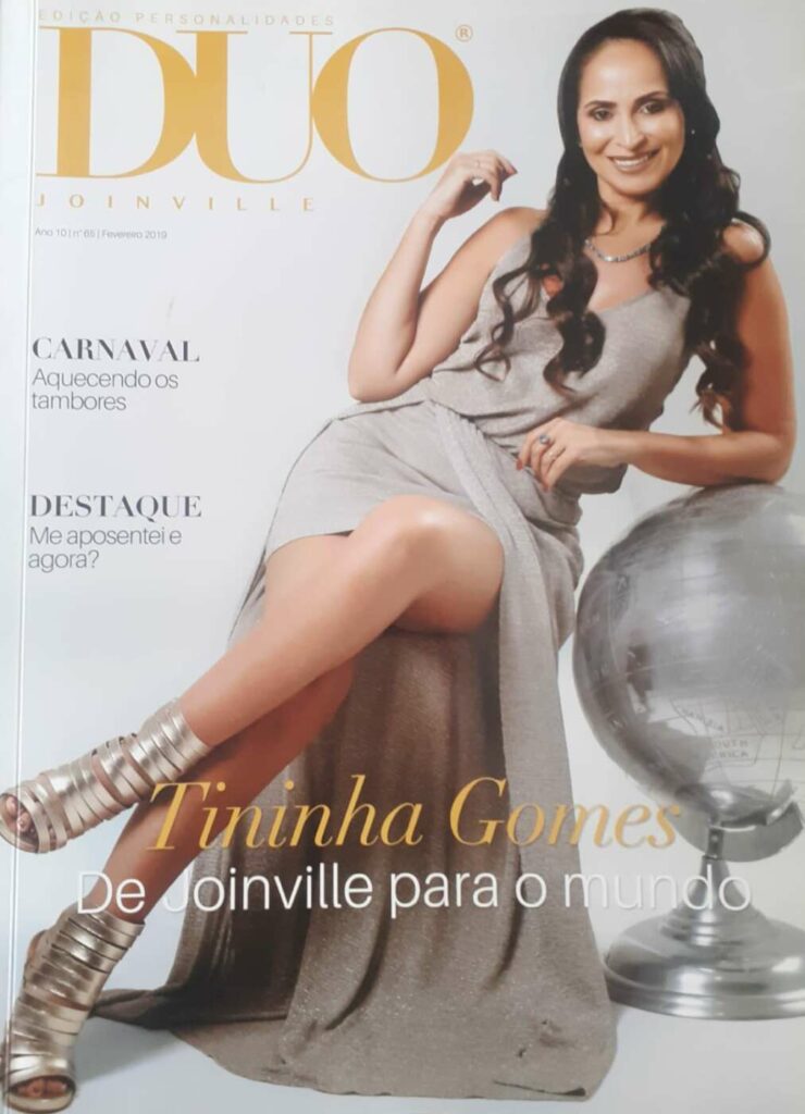 <i>Coluna Dom Antônio:</i> Tininha Gomes saiu de Guarapari para fazer sucesso no Brasil e em 20 países do mundo!