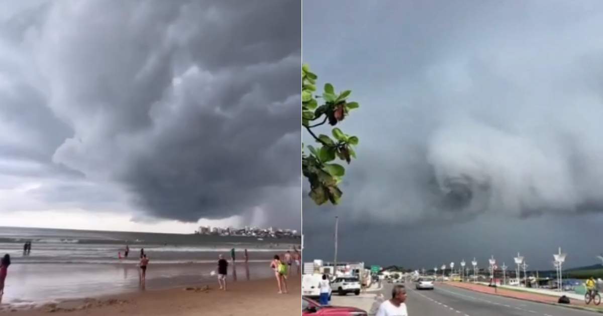 <i>Coluna Dom Antônio:</i> Tromba d’água em Guarapari surpreende e preocupa muito a moradores e turistas