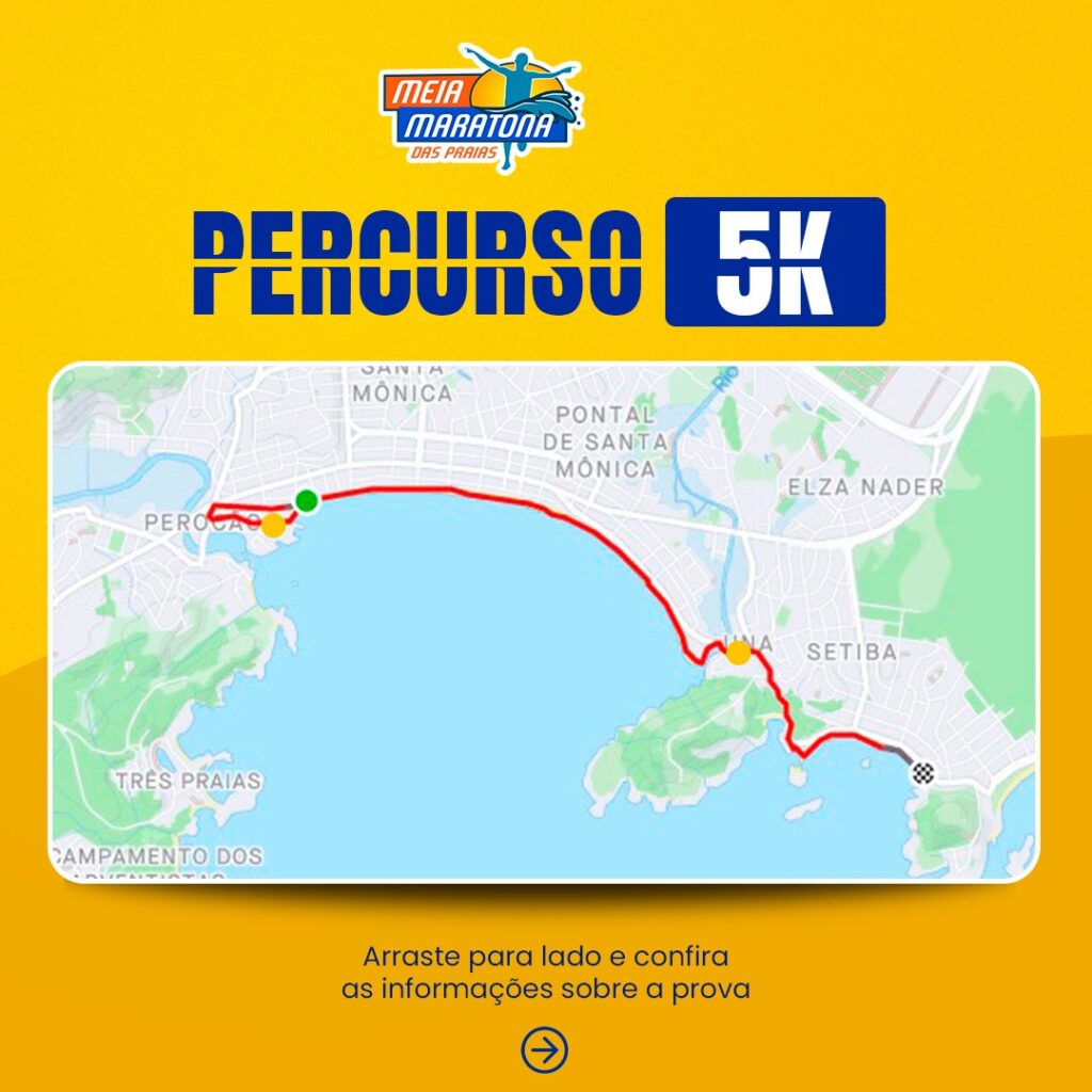 Meia Maratona das Praias: 6ª edição acontece neste sábado (04) e domingo (05) em Guarapari
