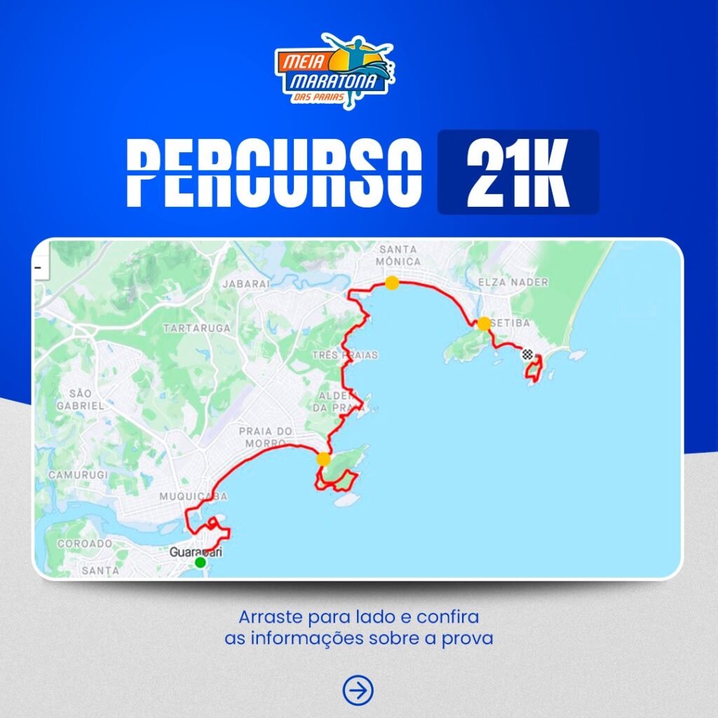 Meia Maratona das Praias: 6ª edição acontece neste sábado (04) e domingo (05) em Guarapari