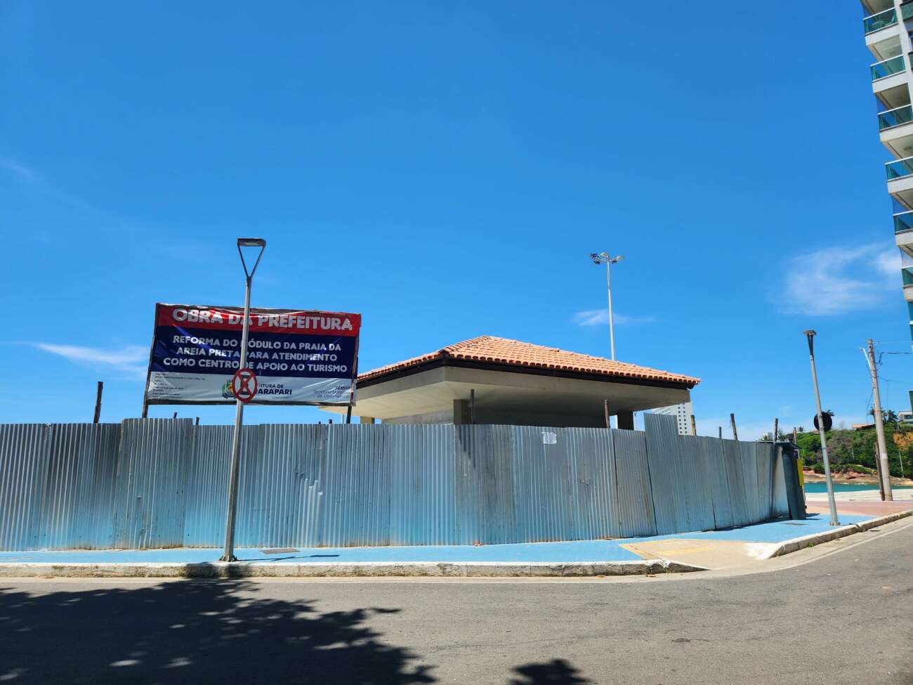Adiada para maio a conclusão da obra do Centro de Informações Turísticas em Guarapari