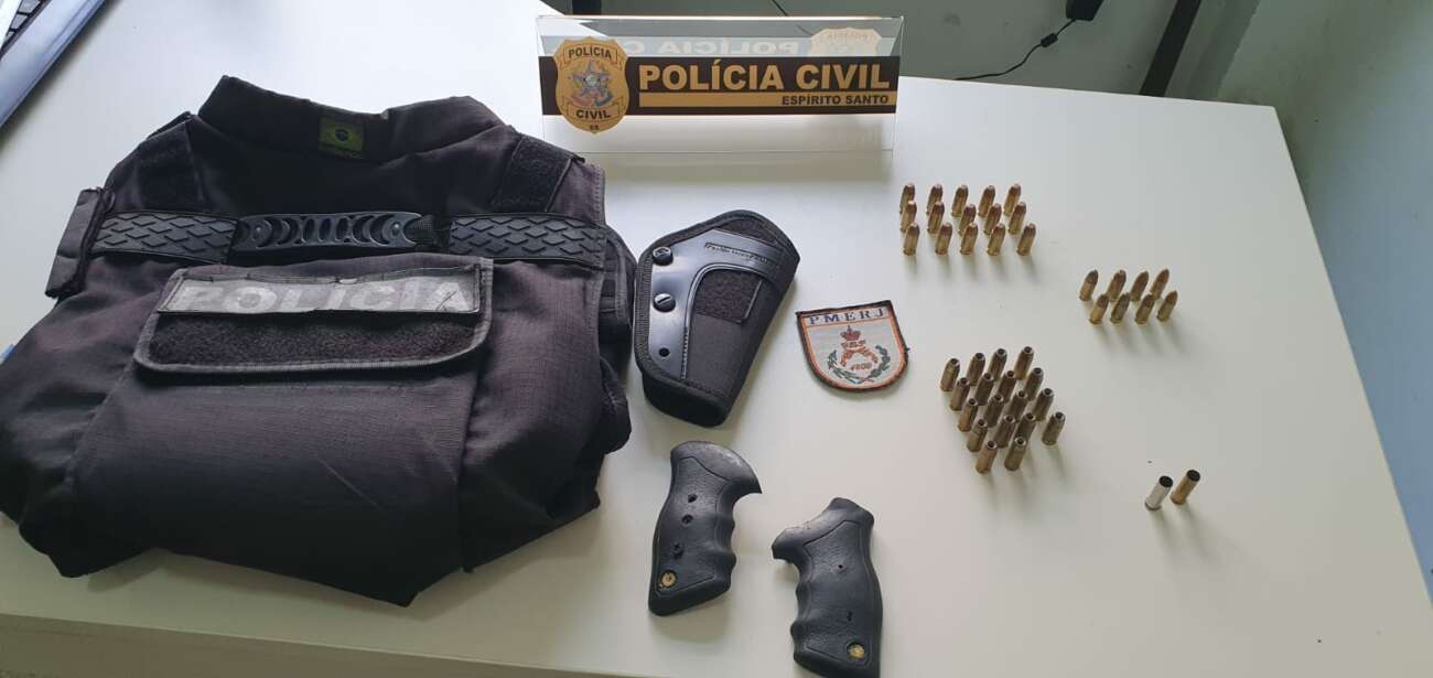 Polícia Civil de Guarapari apreende munições em operação em Meaípe