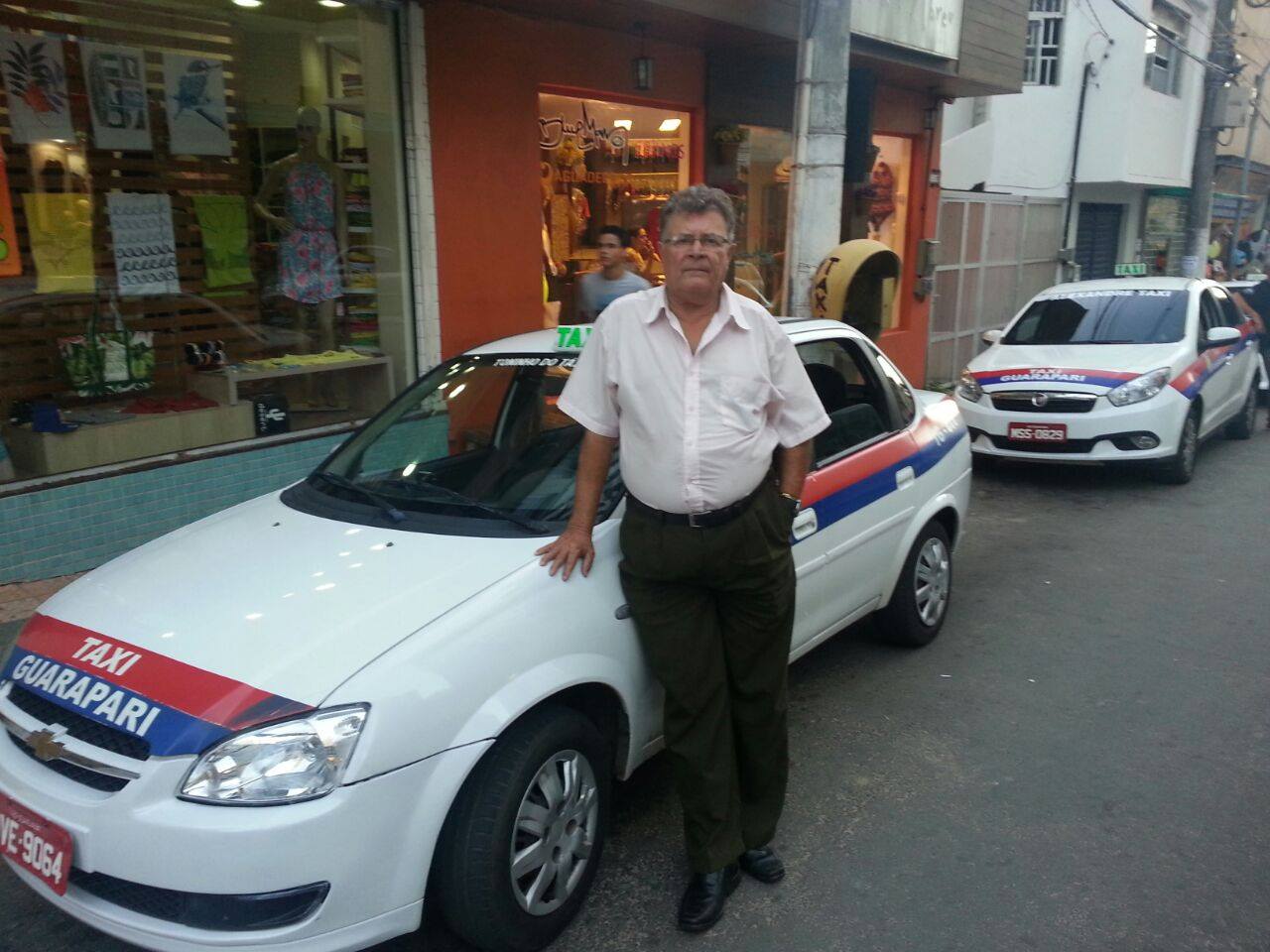 Conhecido em Guarapari, Toninho do Táxi morre aos 73 anos
