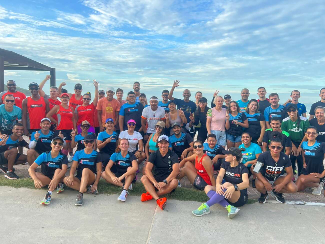 Corredores de Guarapari realizam 2º treino solidário em prol do Recanto dos Idosos