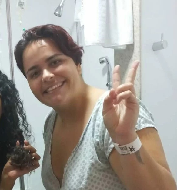 Moradora de Guarapari pede doação de sangue para amiga em tratamento de câncer