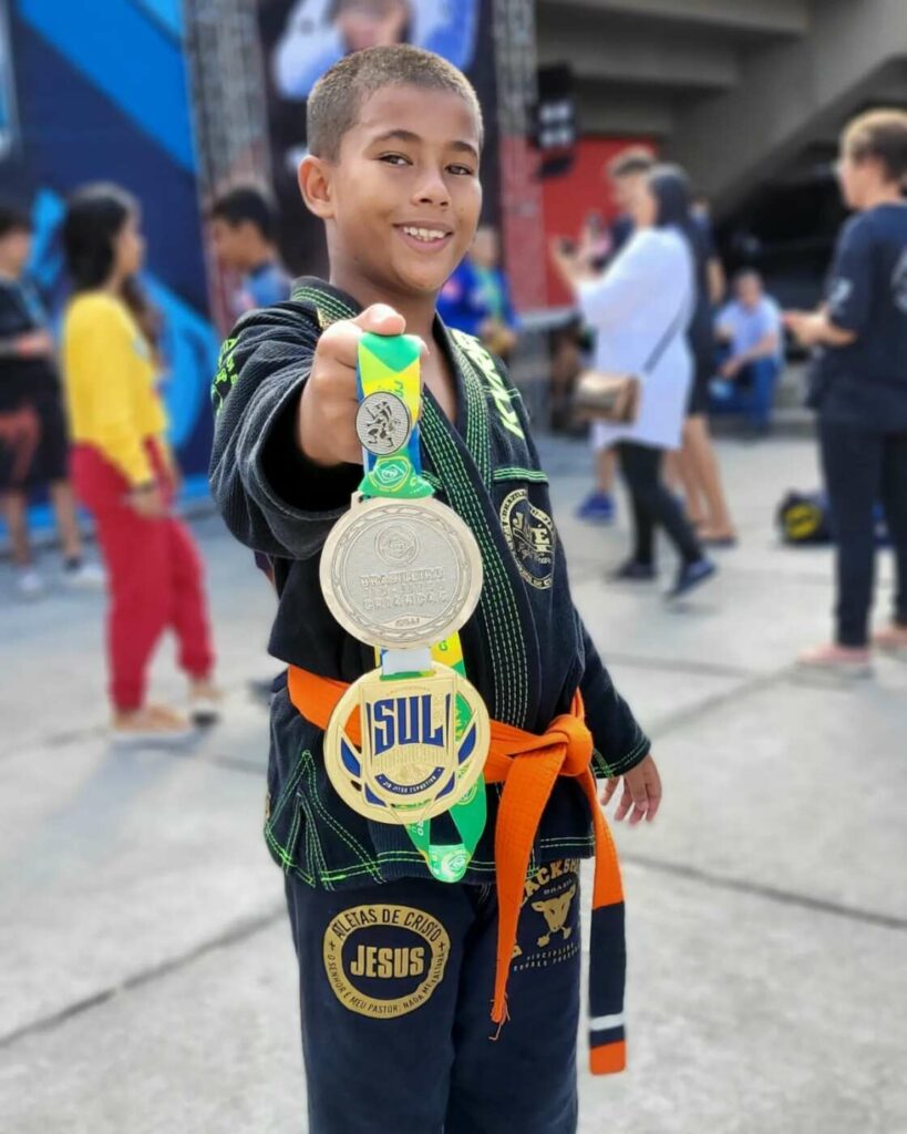 Atleta mirim é vice campeão brasileiro