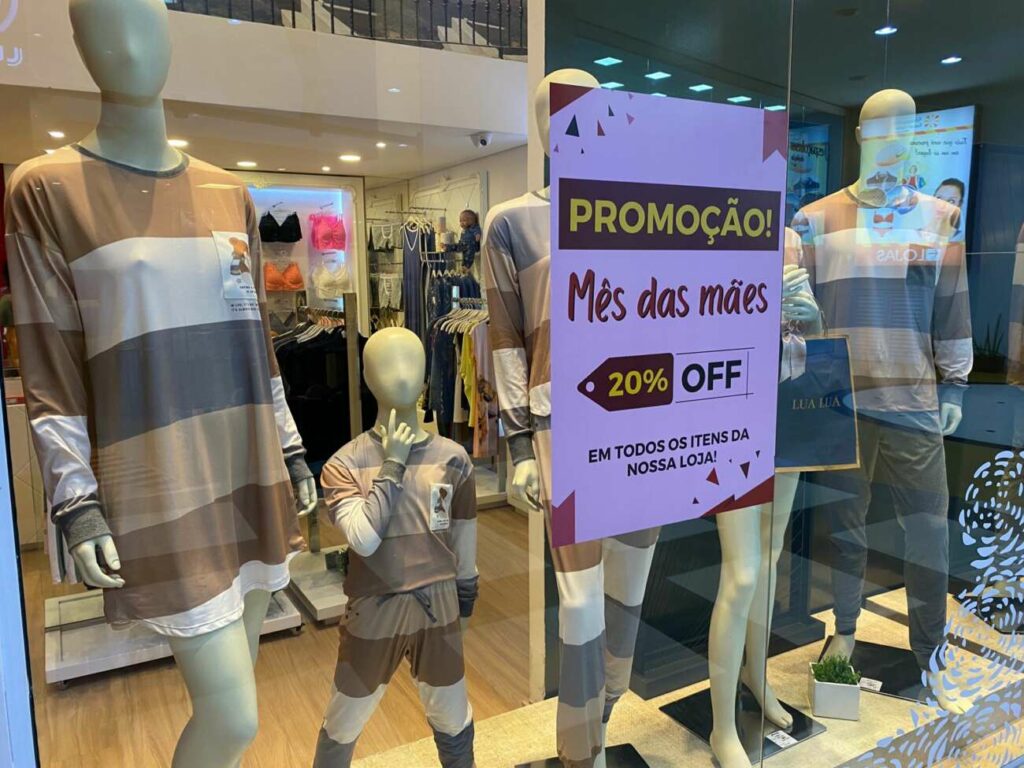 Dia das Mães: previsão otimista de aumento nas vendas em Guarapari