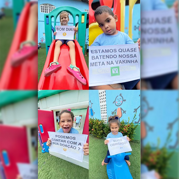 Meta da vaquinha para creche em Guarapari está próxima de ser alcançada; saiba como ajudar