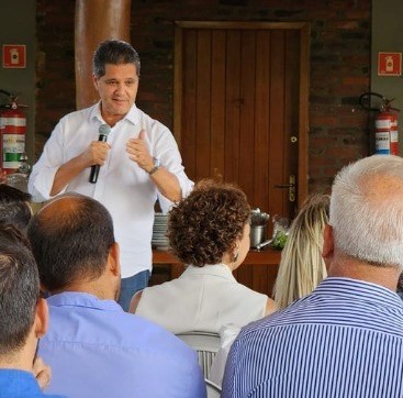 Nova ferrovia Santa Leopoldina x Anchieta é apresentada a empresários do sul capixaba