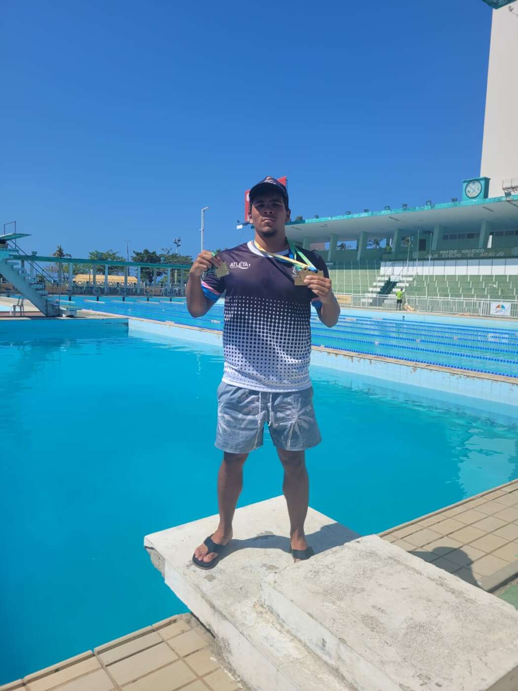 Nadador de Guarapari busca índice para Paralimpíadas de Paris 2024