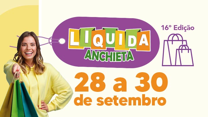 Liquida Anchieta 2023 com descontos de até 70%