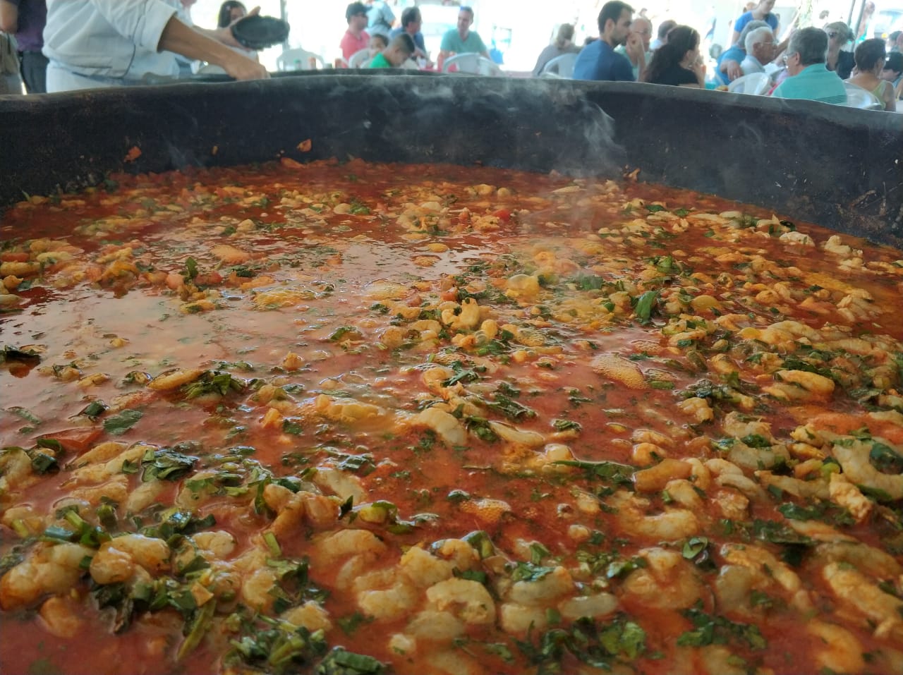 Moqueca de 400 kg neste sábado (09) em Anchieta