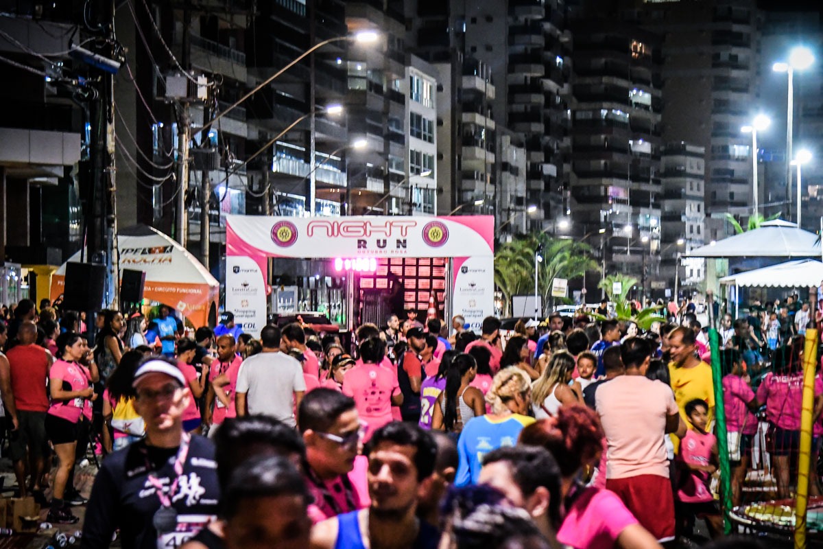 Corrida Maple Bear Night Run Outubro Rosa acontece no sábado (21) em Guarapari