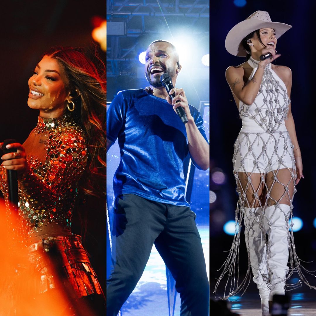 Guarapari terá shows de Ludmilla, Alexandre Pires e Ana Castela neste fim de semana
