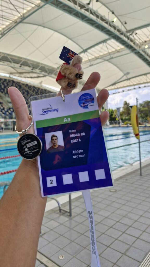 WhatsApp Image 2024 02 20 at 08.59.30 - Nadador de Guarapari compete na Austrália em busca de índice para as Paralimpíadas