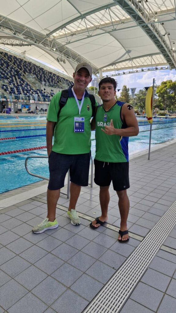 WhatsApp Image 2024 02 20 at 08.59.31 - Nadador de Guarapari compete na Austrália em busca de índice para as Paralimpíadas