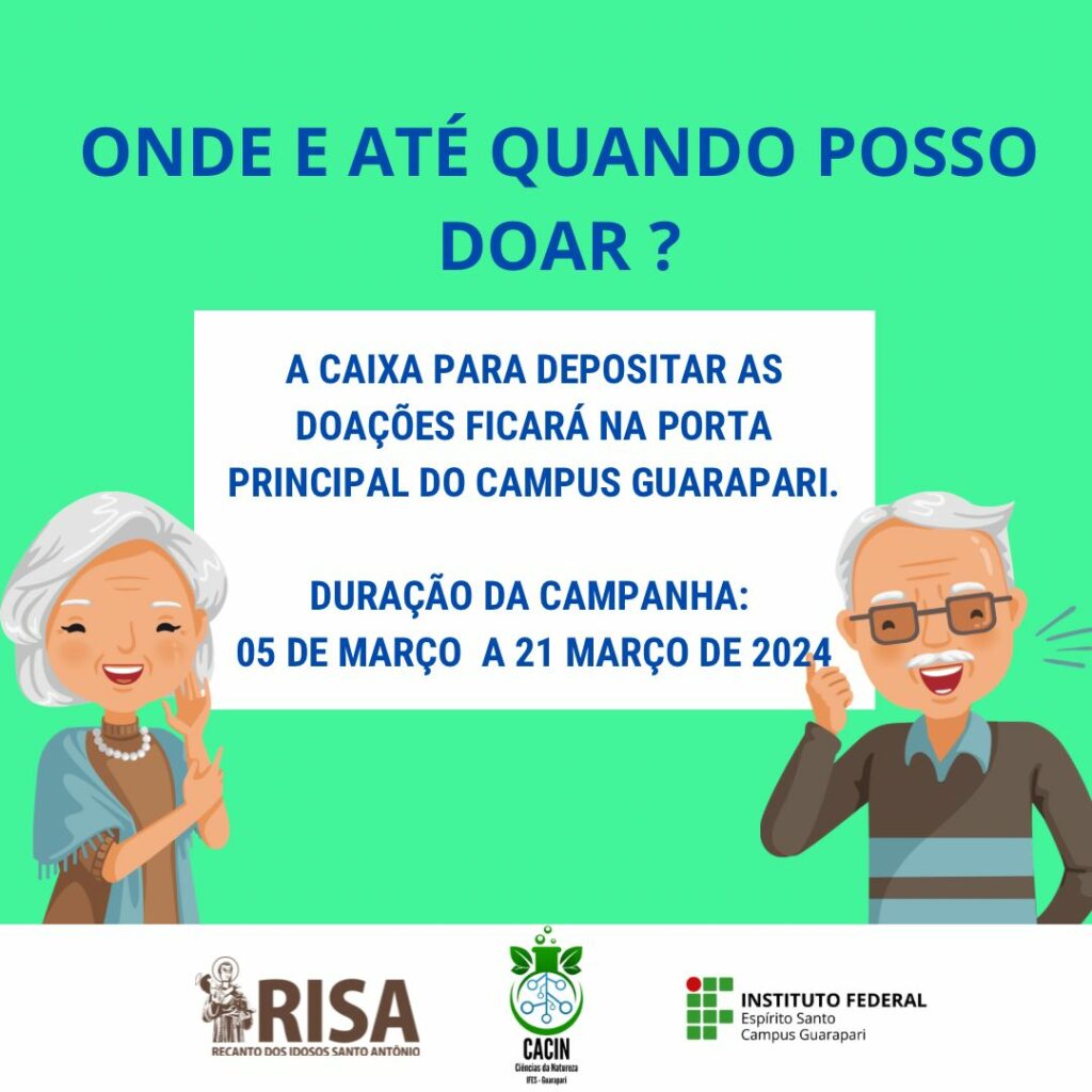 Trote Solidário: alunos do IFES Guarapari se unem em prol do Recanto dos Idosos 4 WhatsApp Image 2024 03 14 at 14.34.35 2