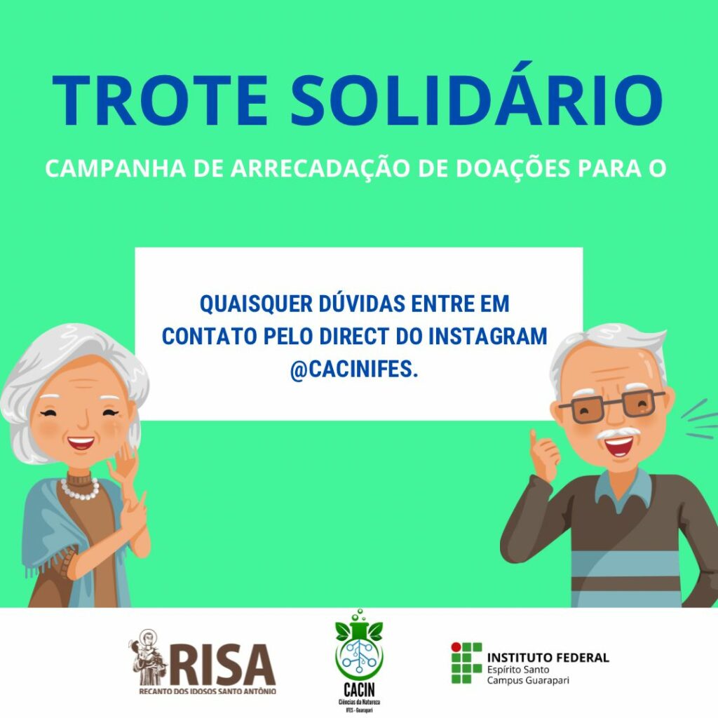 Trote Solidário: alunos do IFES Guarapari se unem em prol do Recanto dos Idosos 5 WhatsApp Image 2024 03 14 at 14.34.36