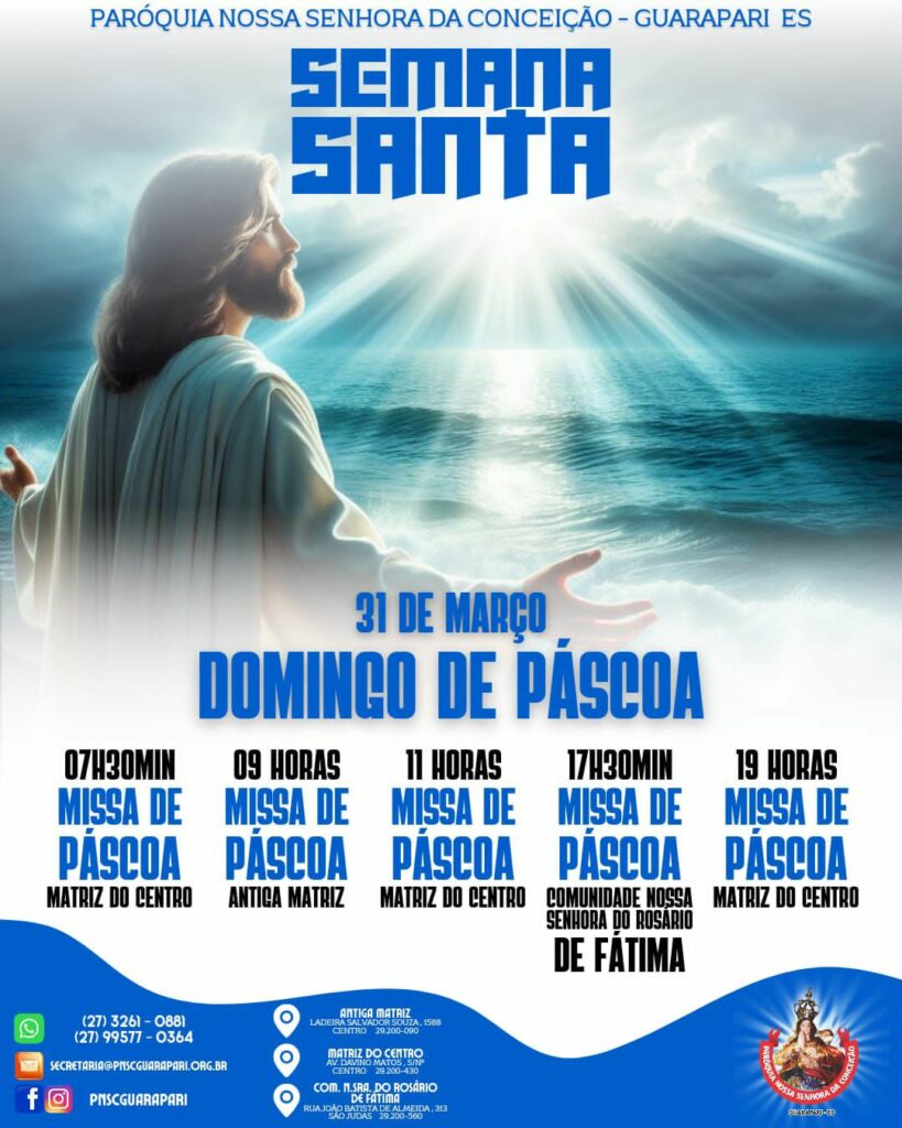 WhatsApp Image 2024 03 27 at 14.08.55 - Igreja Matriz prepara encenação da Paixão de Cristo na praça do Radium Hotel, em Guarapari