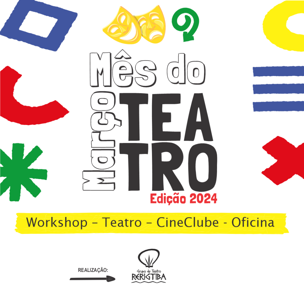 evento marco mes do teatro - Grupo Rerigtiba comemora mês do teatro com diversas atividades em Anchieta