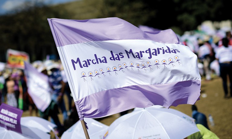 marcha margaridas - Anchieta sedia 1ª Marcha das Margaridas