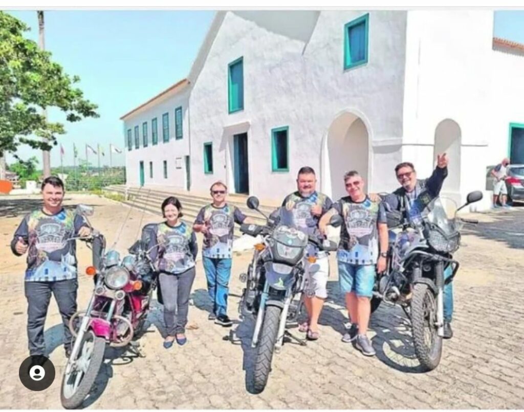 motocilistas da fe - ‘Aventureiros da Fé’: motociclistas de Anchieta vão percorrer 700km para cumprir promessa