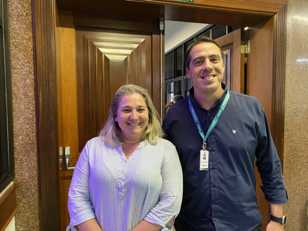 Evania Simoura e Fellipe Nogarol