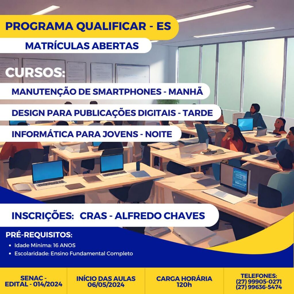 WhatsApp Image 2024 04 25 at 15.50.18 - Senac e Governo do Estado oferecem cursos de qualificação profissional em Alfredo Chaves