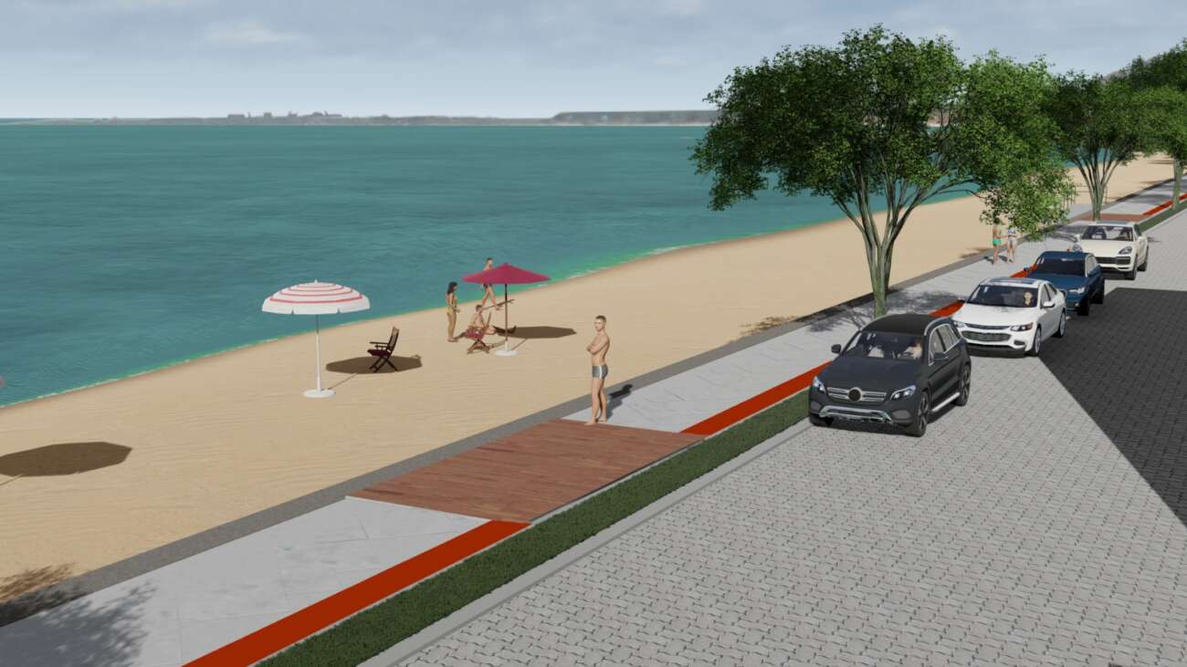 Prefeito assina ordem de serviço para conclusão da orla de Meaipe, em Guarapari