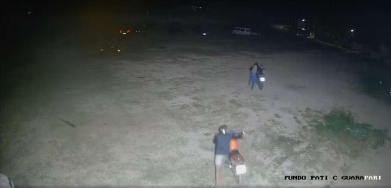 Grupo invade pátio do Detran e rouba sete motos no Lameirão, em Guarapari