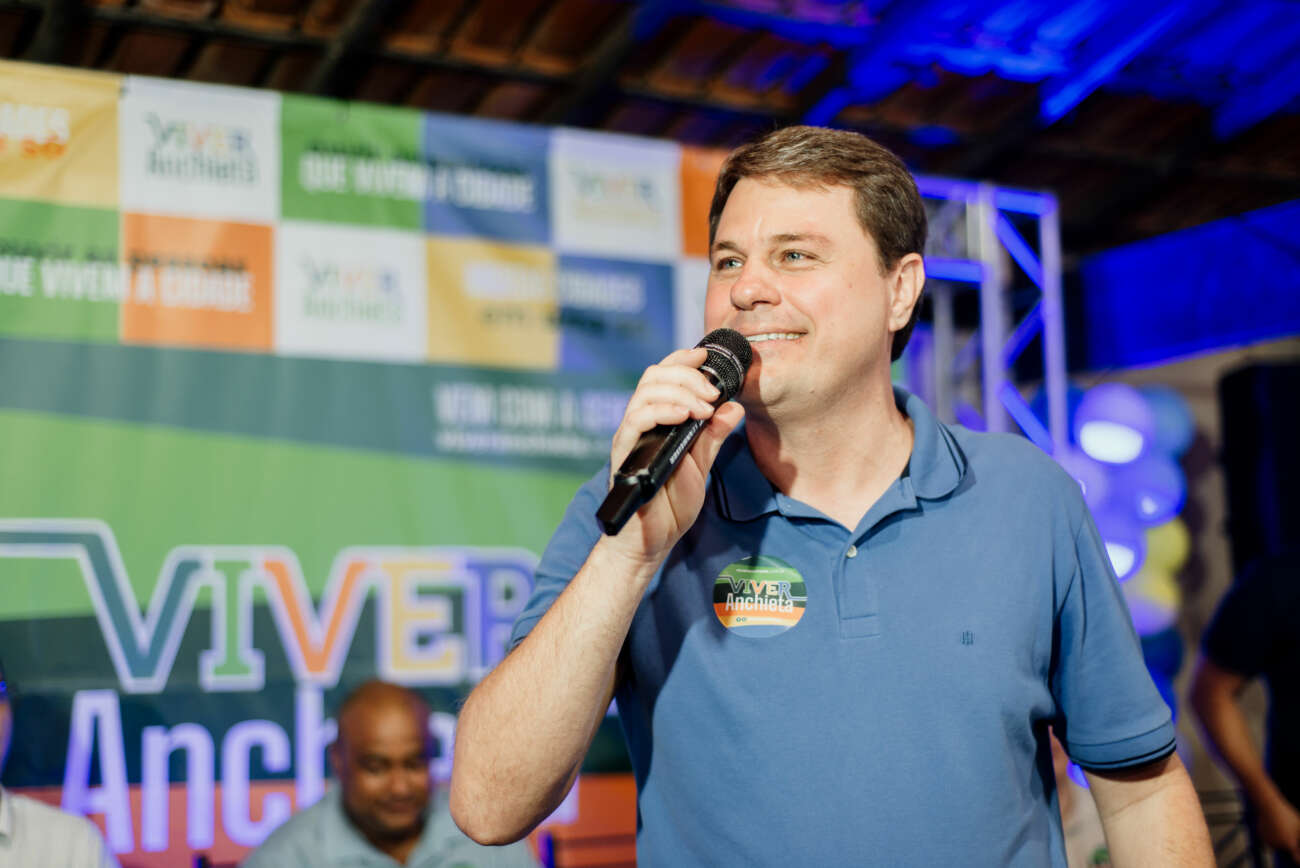 União Brasil confirma pré-candidatura de Renato Lorencini à prefeitura de Anchieta durante evento de posse da nova diretoria