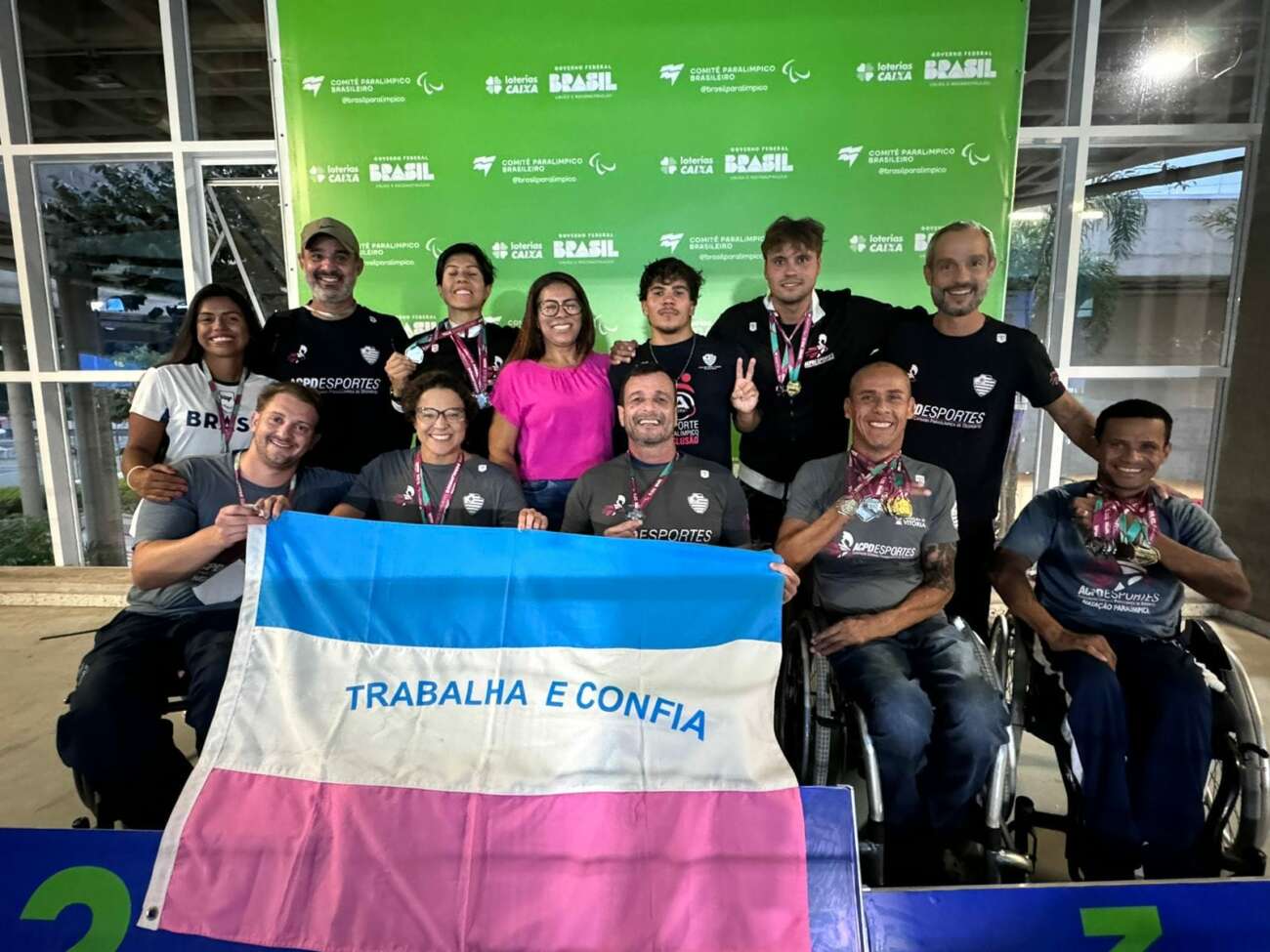 Paratleta de Guarapari encerra Circuito Loterias Caixa de Natação com quatro medalhas de ouro