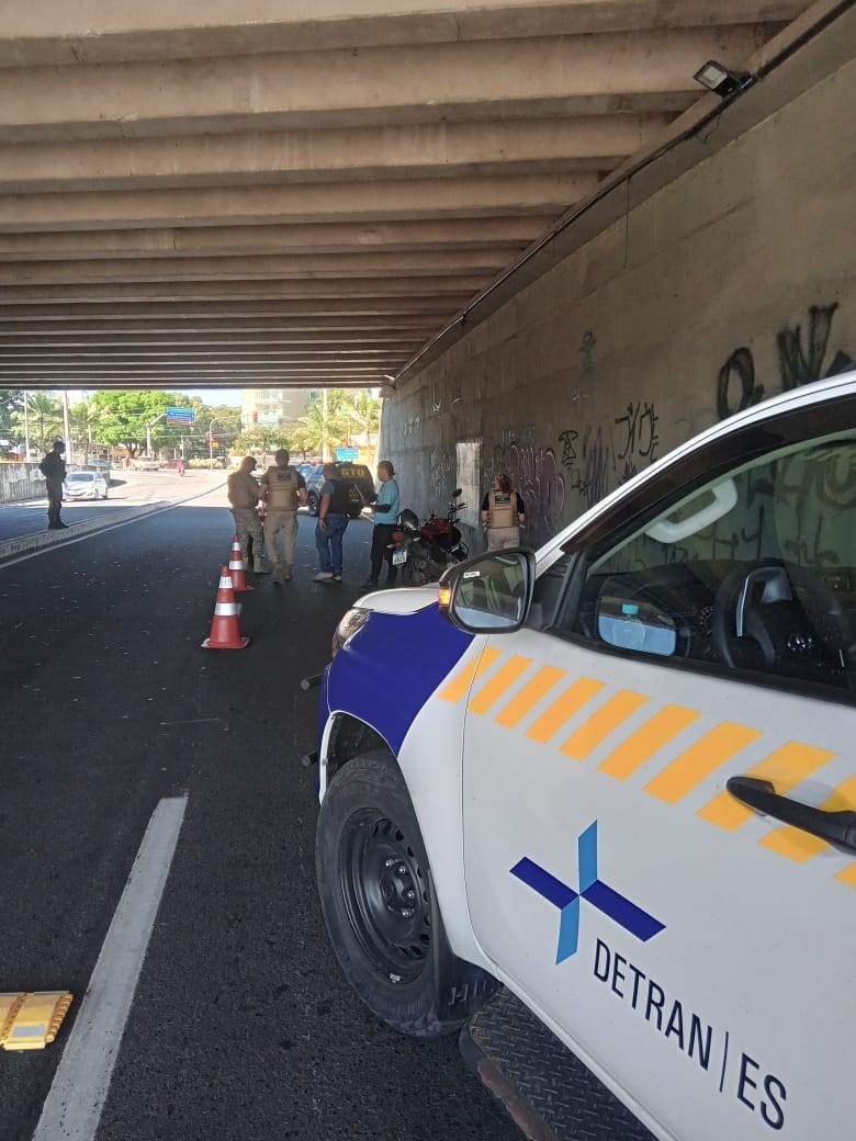 Detran reforça fiscalização de motocicletas na Grande Vitória e interior