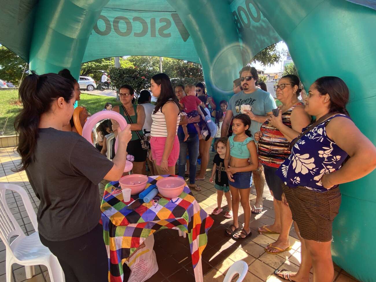 Dia C do Sicoob Sul Litorâneo leva diversão e saúde para população de Guarapari