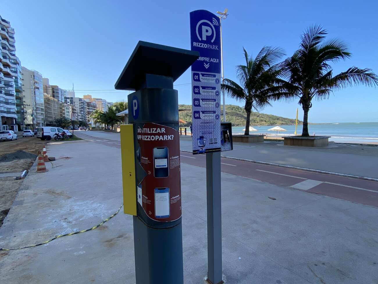 Sinalização de rotativo é mantida em Guarapari mesmo após rescisão do contrato