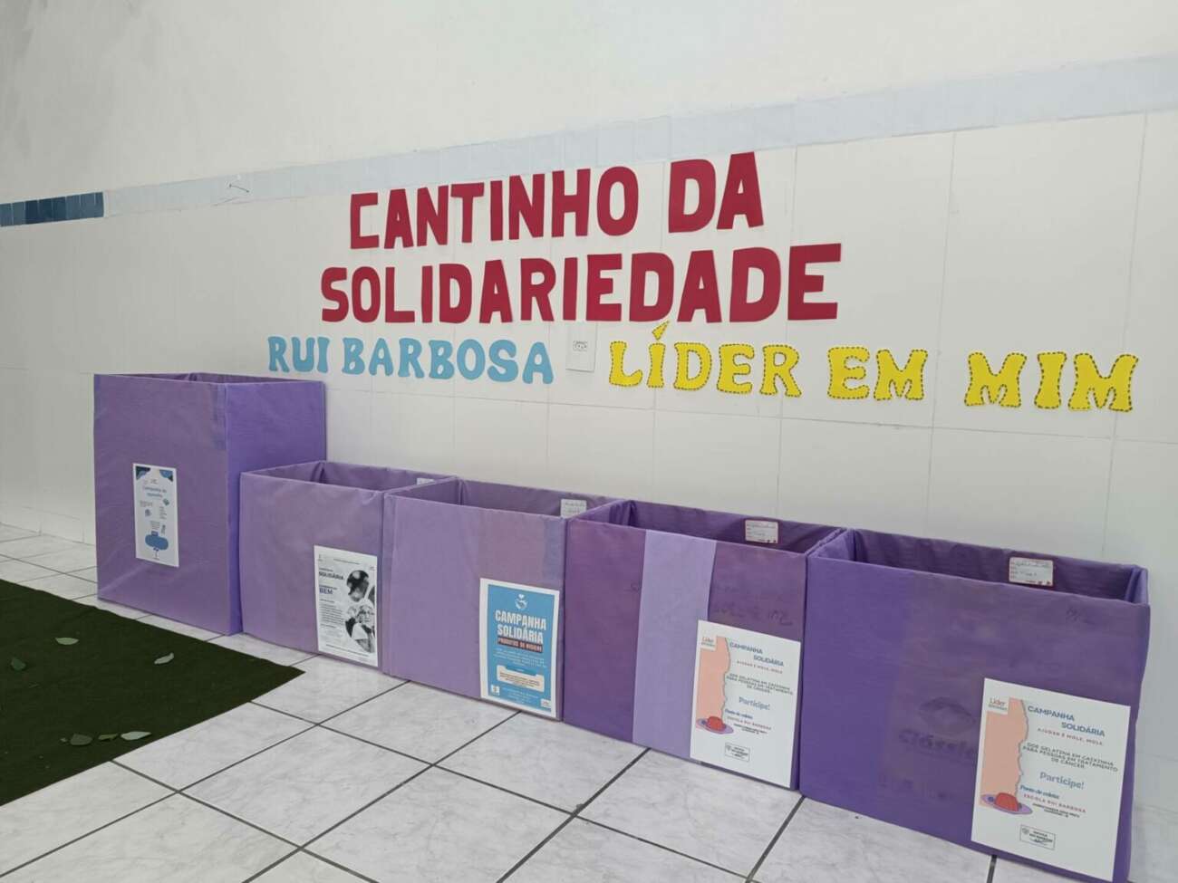 Estudantes de Guarapari promovem campanhas solidárias para beneficiar a comunidade