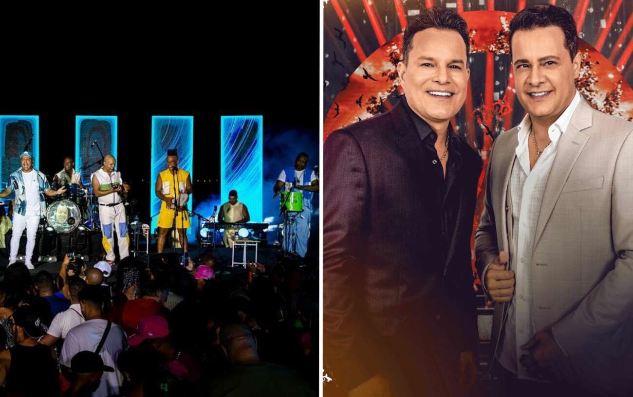 Festa da Cidade: primeira noite terá shows de Molejo e João Neto e Frederico em Guarapari